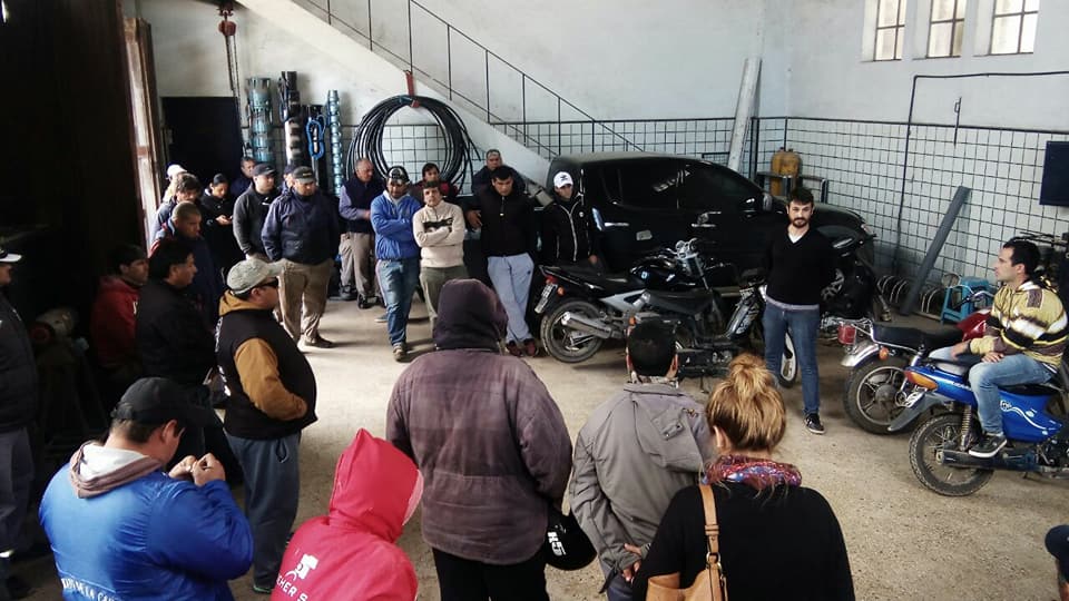 Los gremios municipales en asamblea y movilización