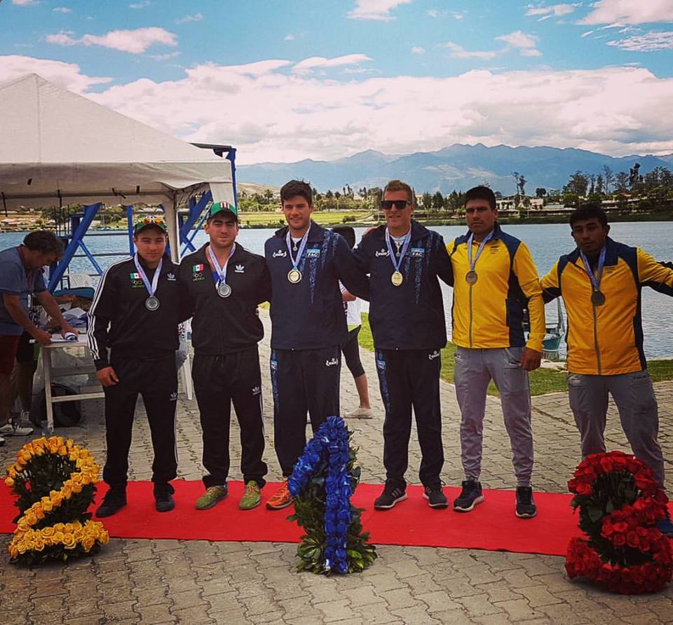 Gonzalo Carreras Campeón Panamericano en K2 x 1000