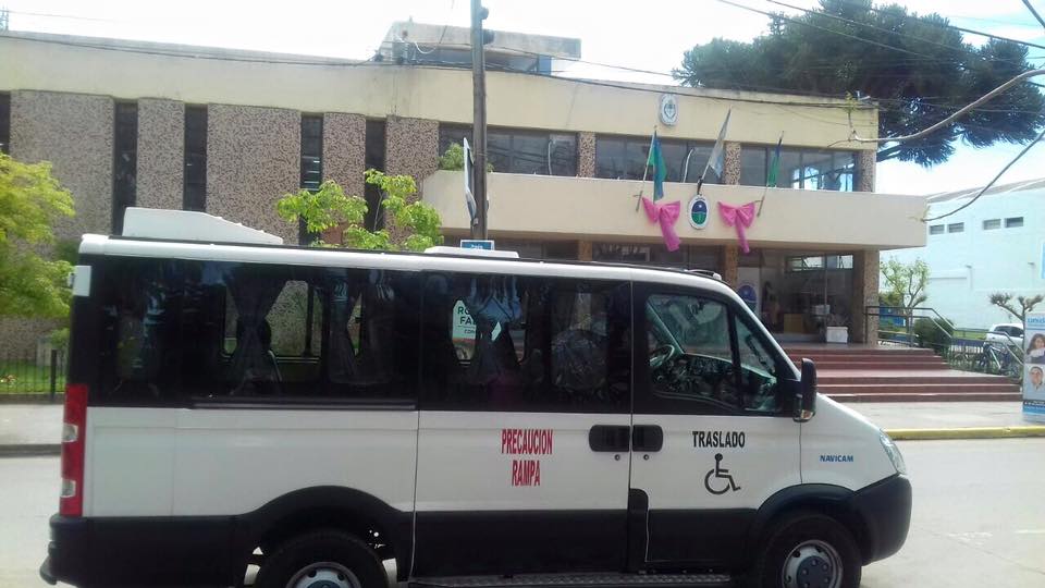 El Municipio adquirió una Trafic para traslado de personas con movilidad reducida