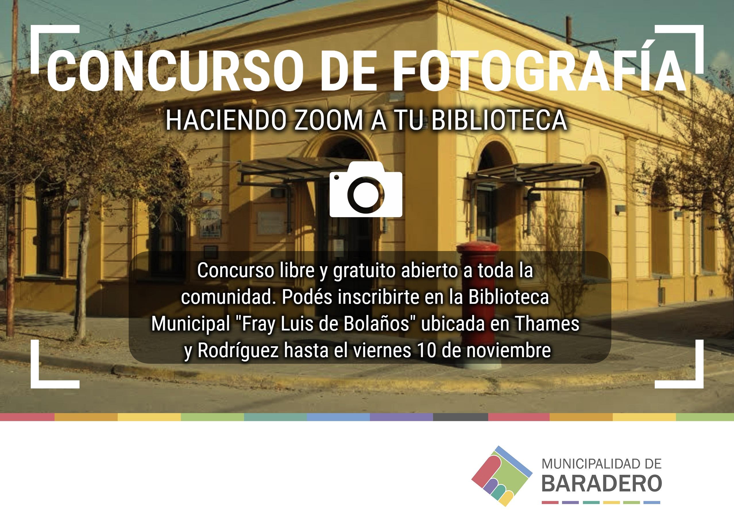 Concurso de Fotografía en la Biblioteca Popular y Municipal “Fray Luis de Bolaños”