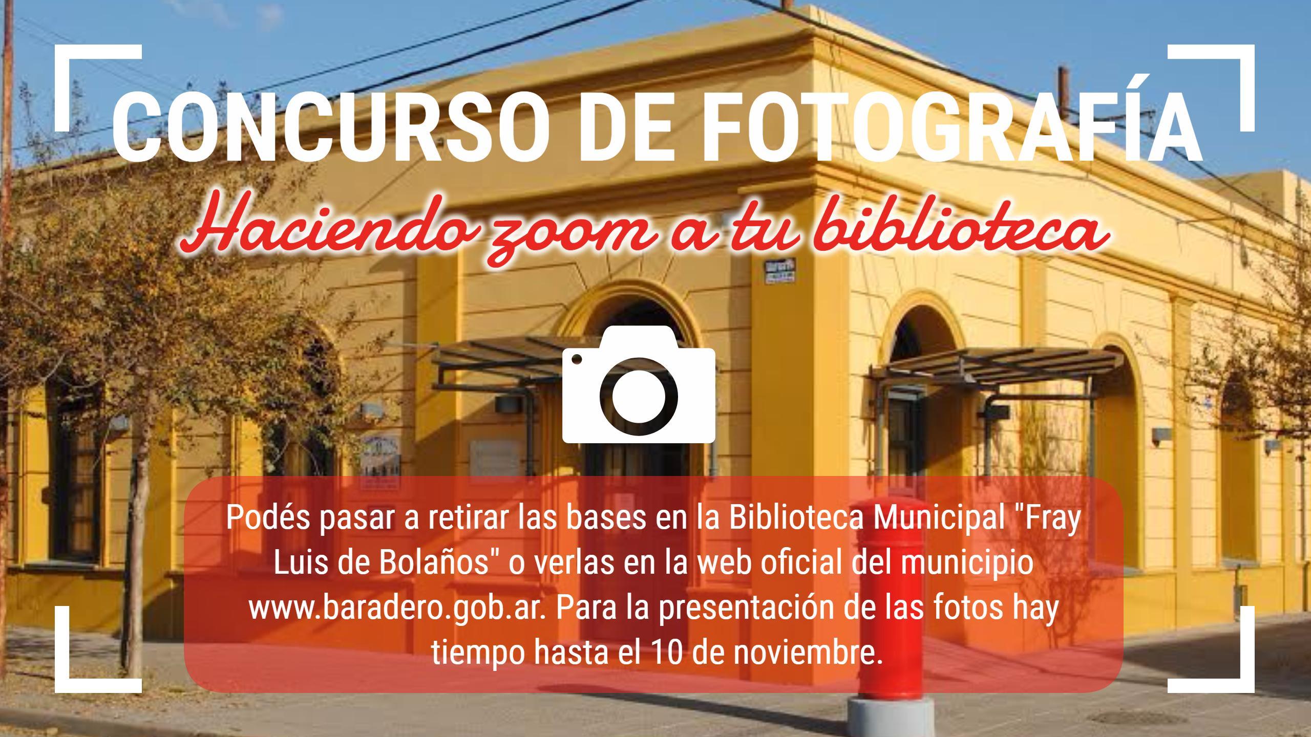 Concurso de Fotografía en la Biblioteca Popular y Municipal “Fray Luis de Bolaños”