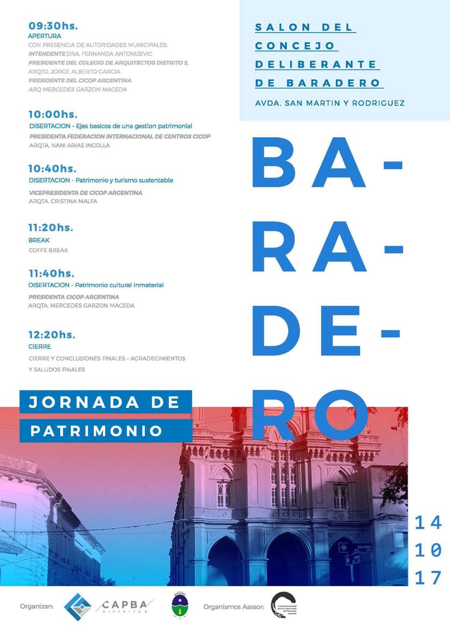 Este sábado se realizará la Jornada de Patrimonio de Baradero