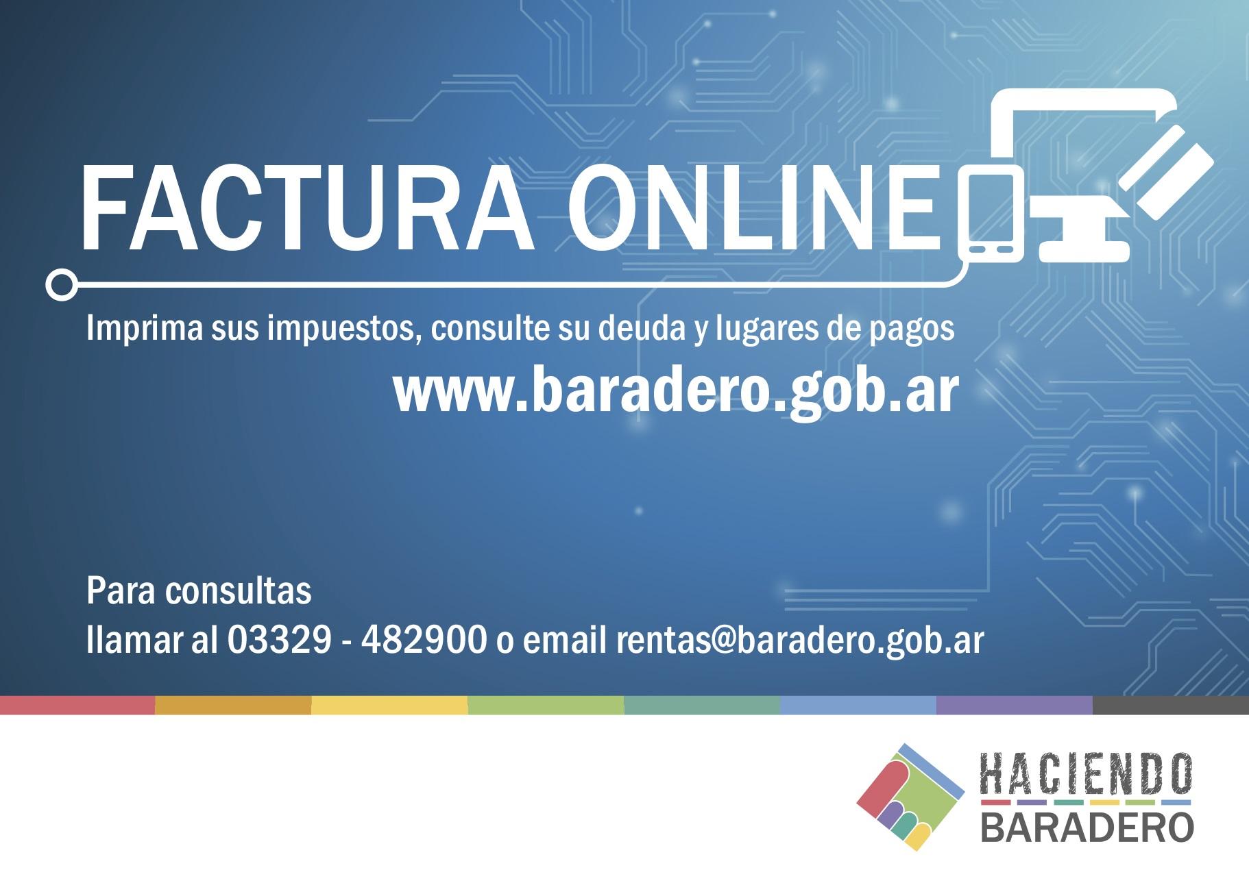 Imprima sus impuestos, consulte su deuda y lugares de pago