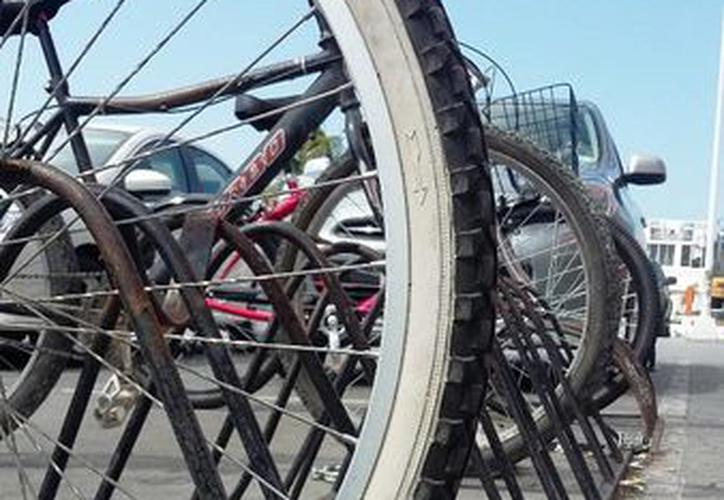 Roban una bicicleta de la vereda de la Escuela Ferrari