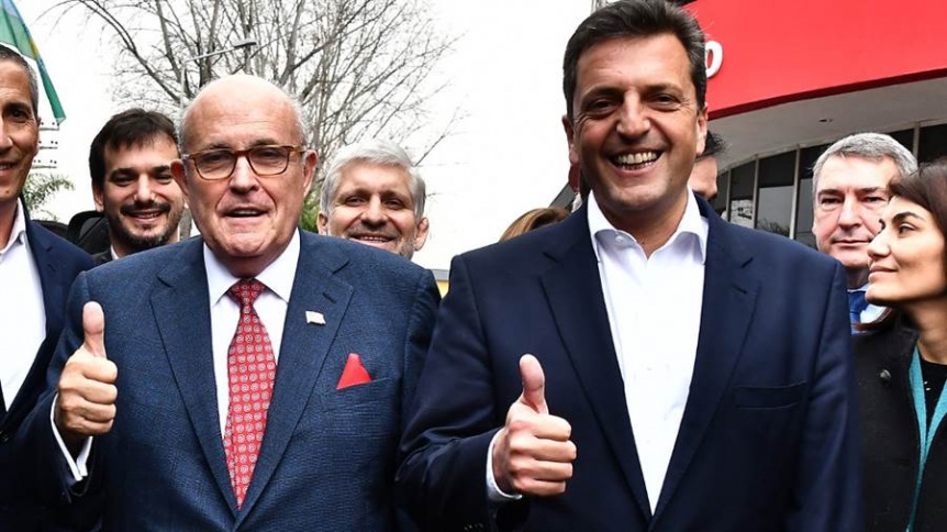 Massa desensilla hasta que aclare y trabajará para el ex «sheriff» Giuliani