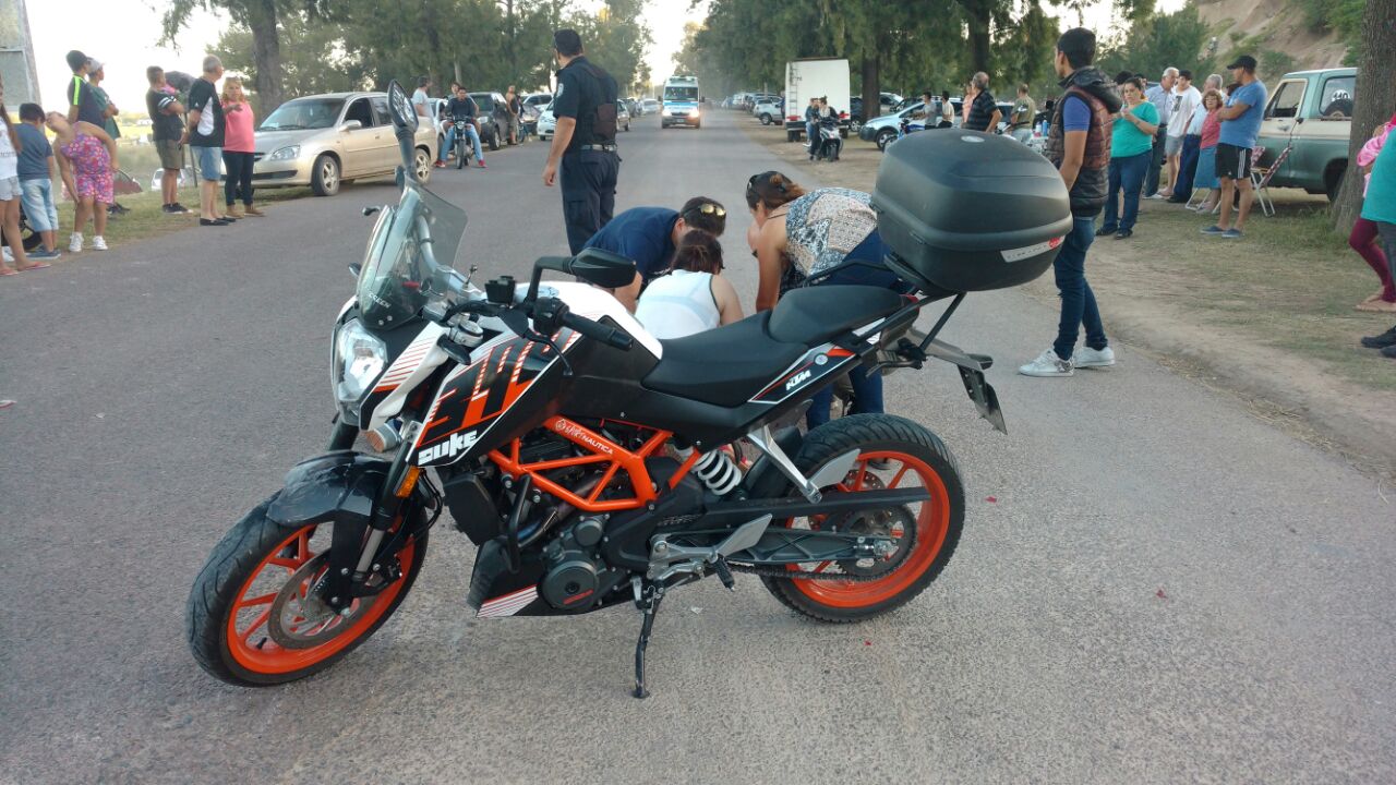 En la costa. Tres accidentes entre autos y motos en el mismo día