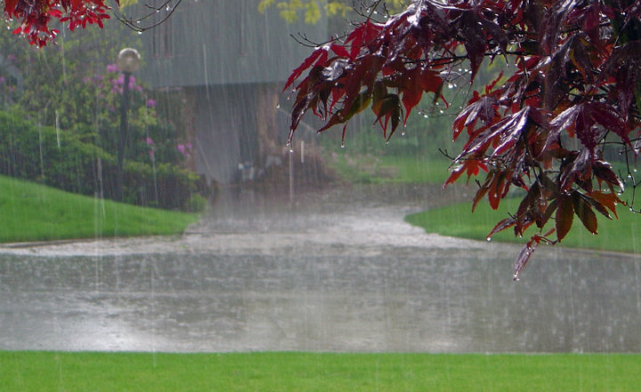 Lluvia en Baradero