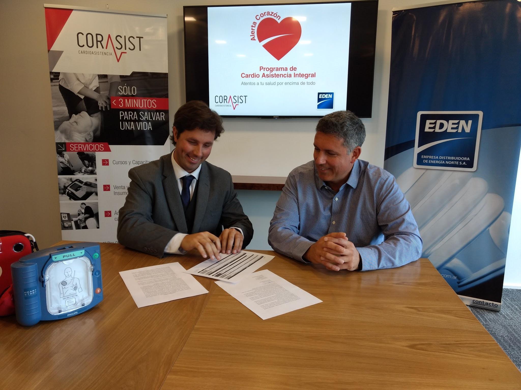Alerta Corazón. EDEN convertirá sus sucursales y oficinas en espacios cardio asistidos