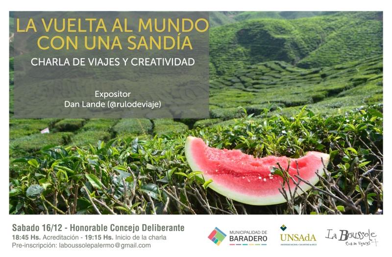 Charla sobre Viajes y Creatividad