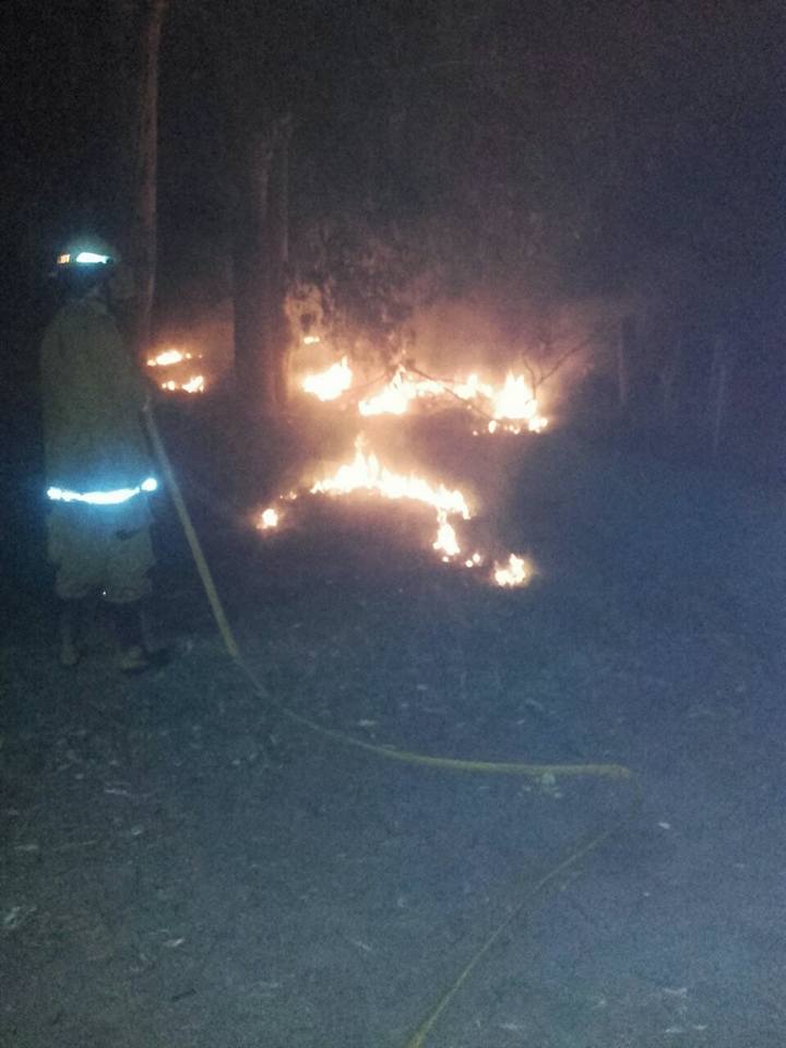 Incendio de pastizales