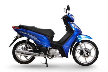 Roban una moto de la vereda