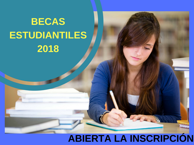 Inscripción para becas estudiantiles