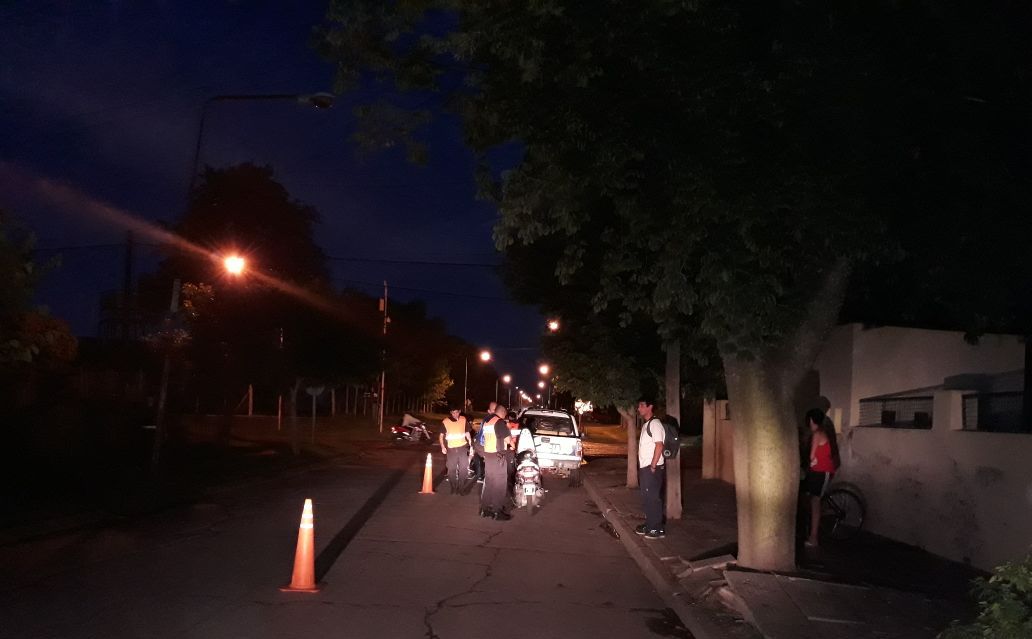 Policía realiza controles de transito en varios puntos de la ciudad