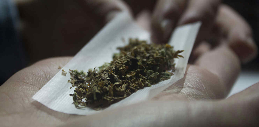 Un aprehendido con marihuana en Alsina