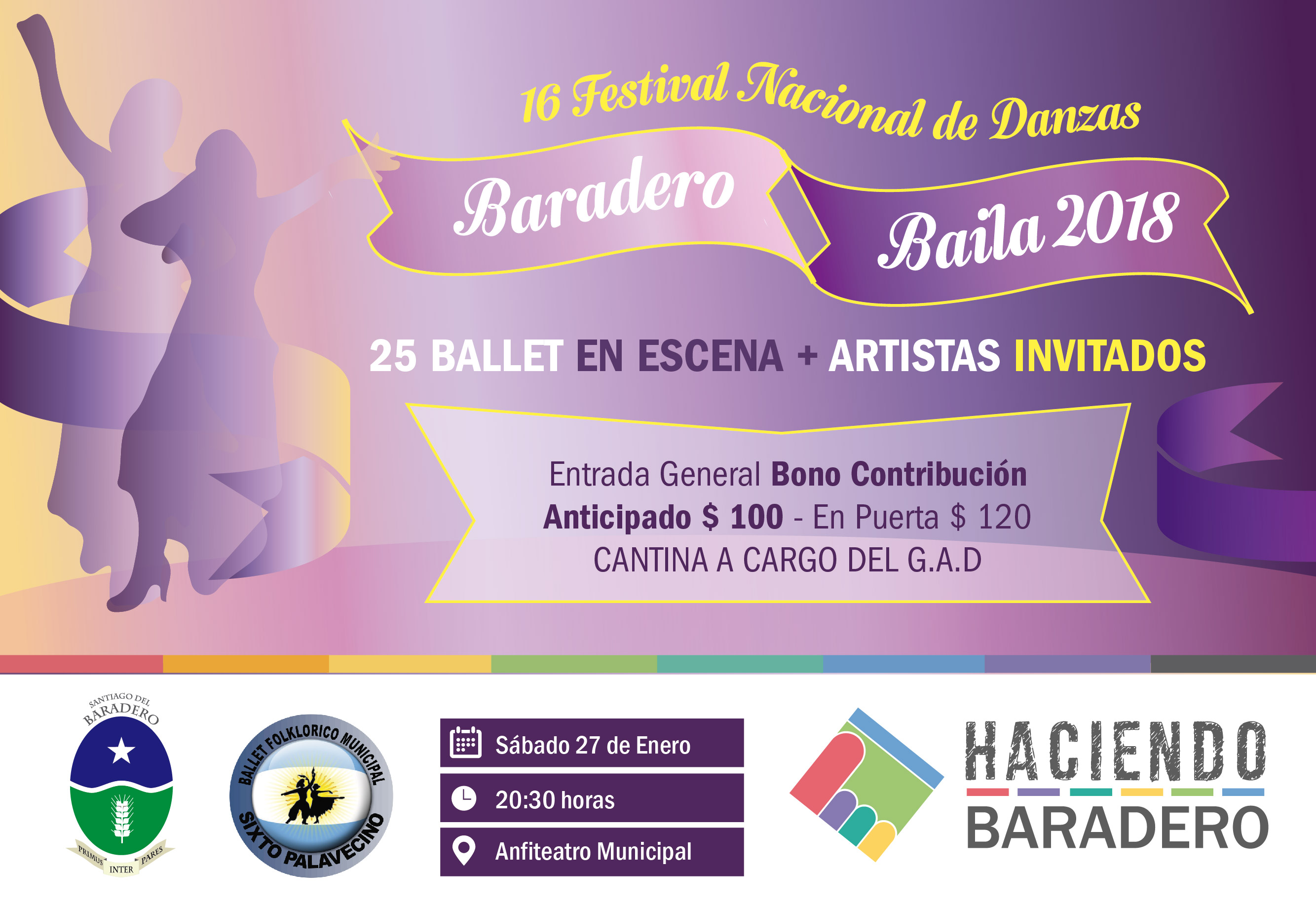 Este sábado será el 16° Festival Nacional de Danzas