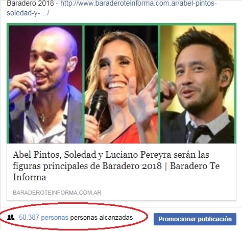 Gran repercusión con el anuncio de los artistas de Baradero 2018