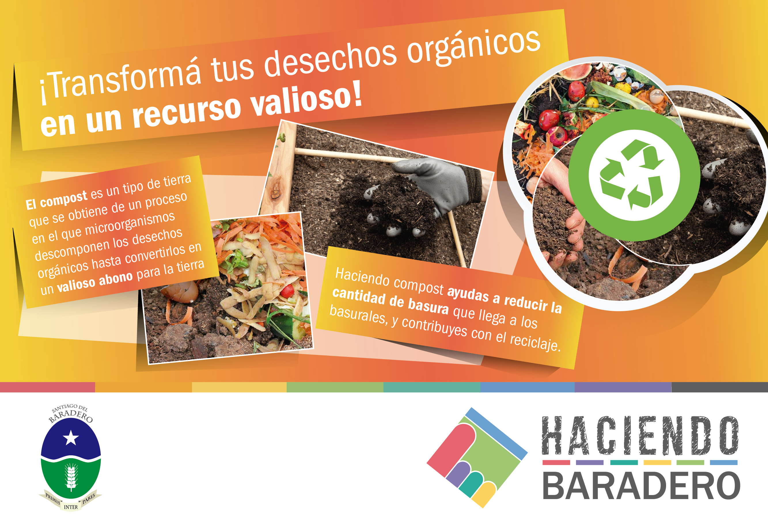 ¡Transforma tus desechos orgánicos en un recurso valioso!