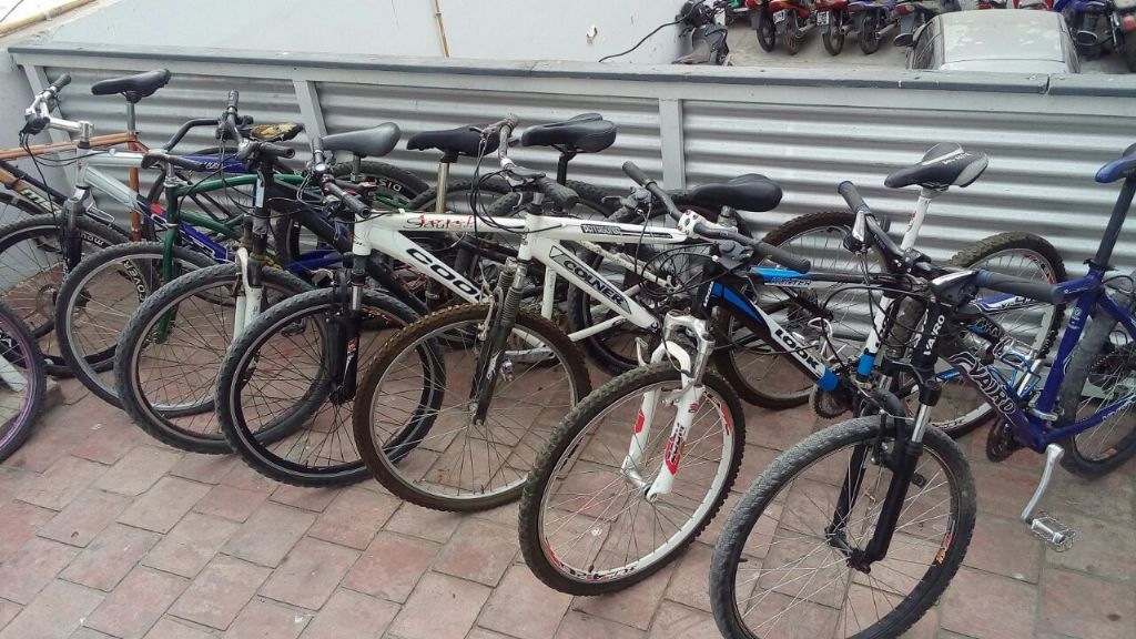 Recuperan bicicletas robadas