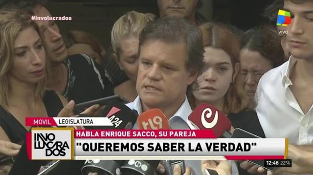 El mensaje de Quique Sacco, pareja de Débora Pérez Volpin: «El cielo se equivocó»