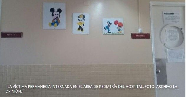 En San Pedro internaron una nena de un año por abuso y contagiada de sífilis