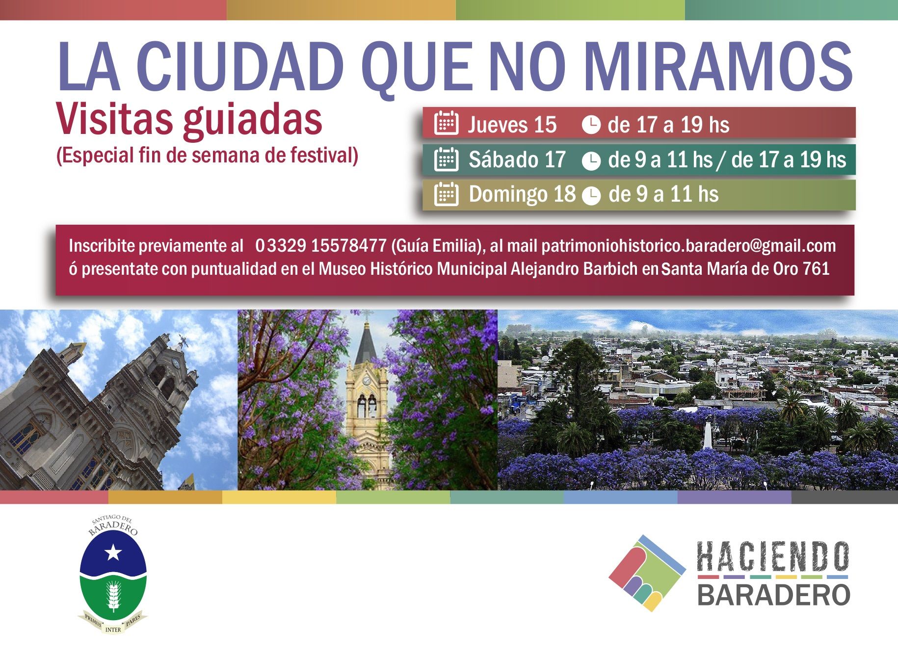 Visitas guiadas: “La ciudad que no miramos”