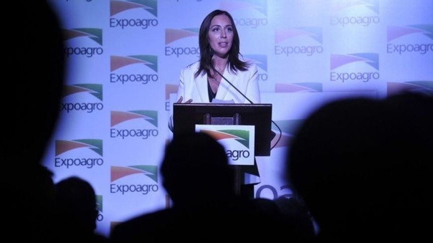 Vidal estuvo en Expoagro y le hizo otro guiño al campo: después de los caminos, la emergencia