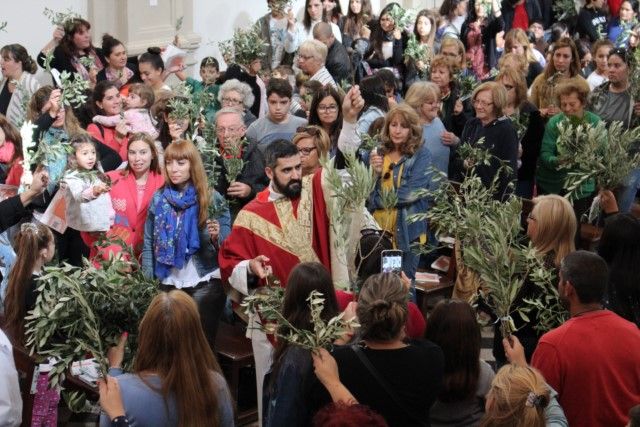 Con el Domingo de Ramos comenzó la Semana Santa