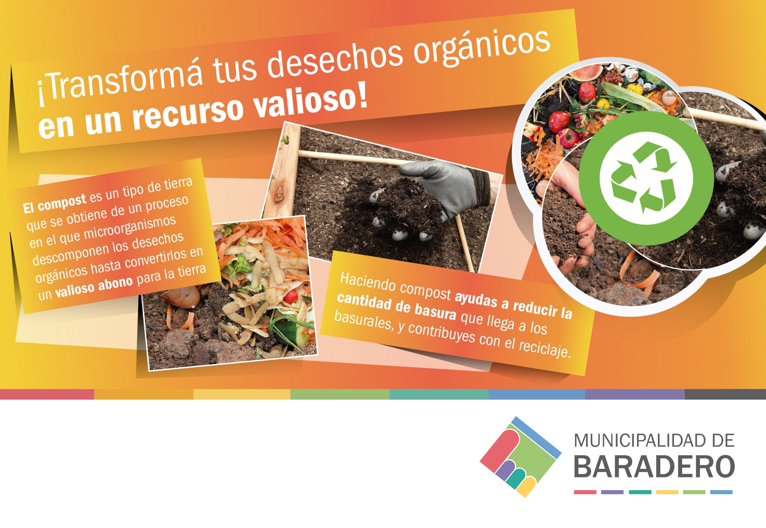 ¡Transforma tus desechos orgánicos en un recurso valioso!