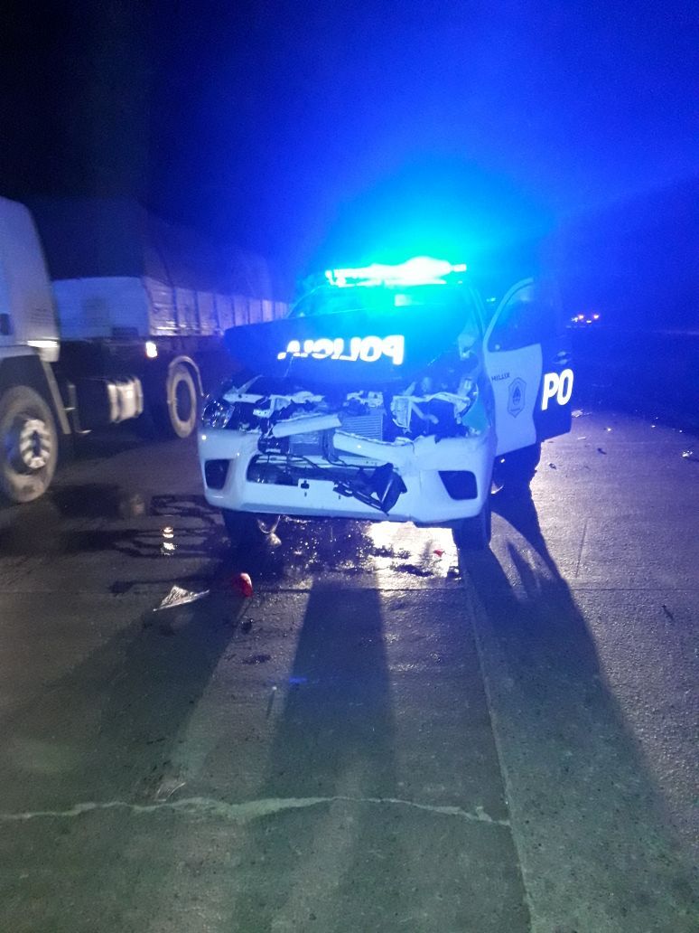 Comisario Martinez. Accidente patrulleros nuevos