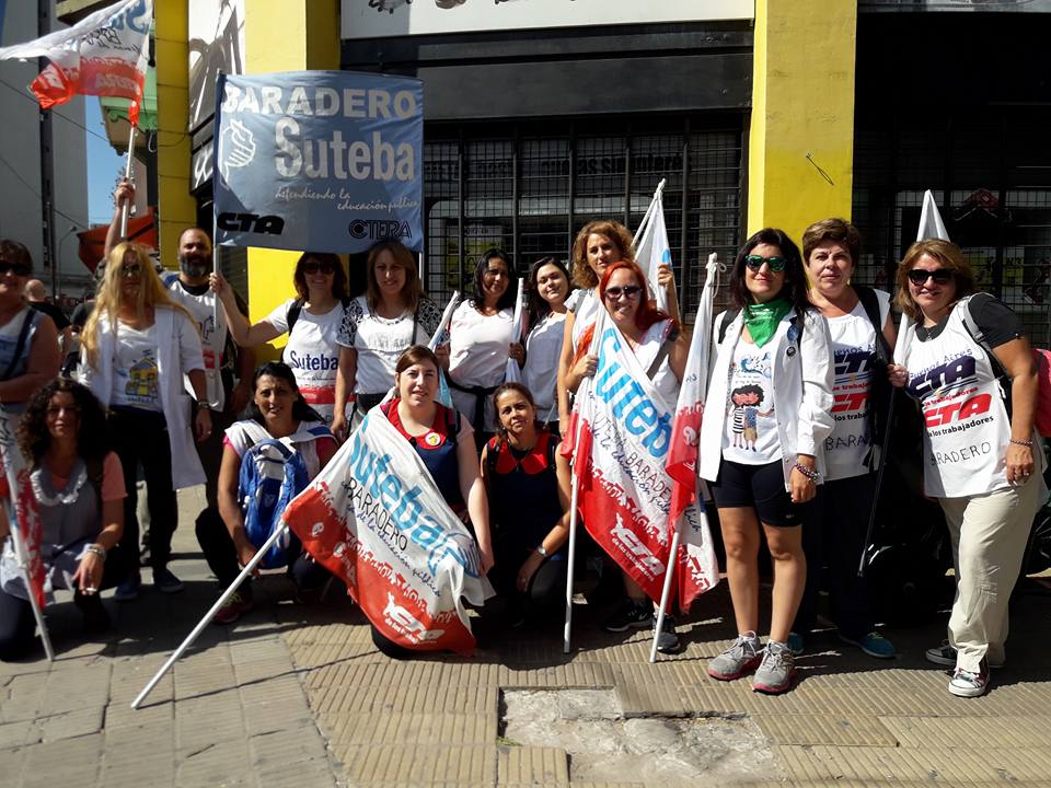 Paritaria docente bonaerense.