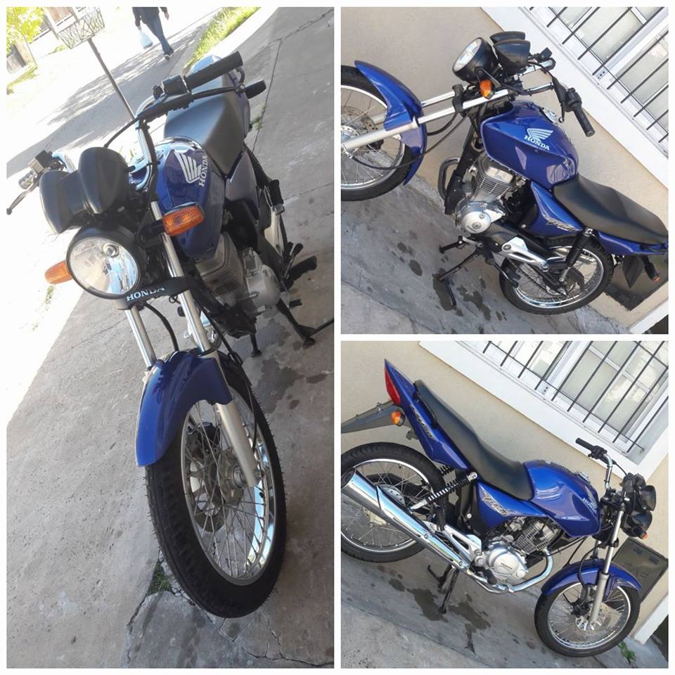 Se recuperó la moto robada y los ladrones están identificados