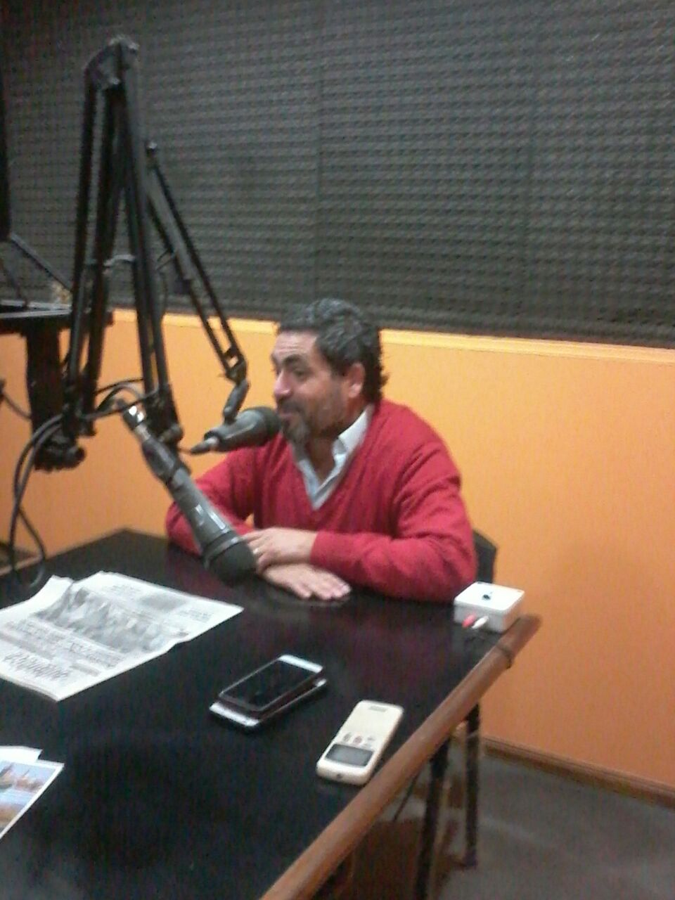 Walter Ocampo. Delegado Interino