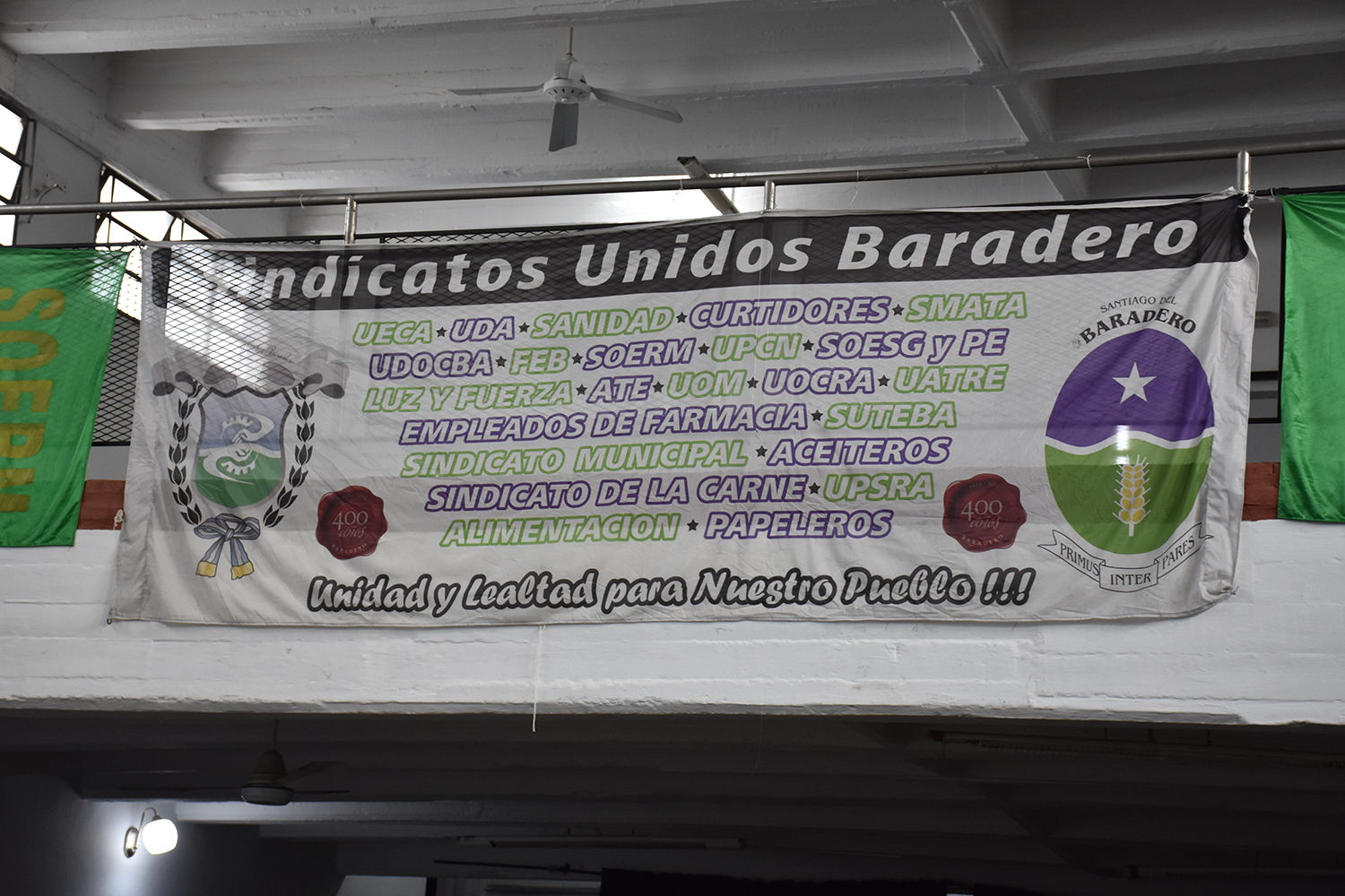 Baradero, acto Día del Trabajador.