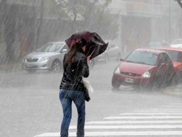 Lluvia en Baradero