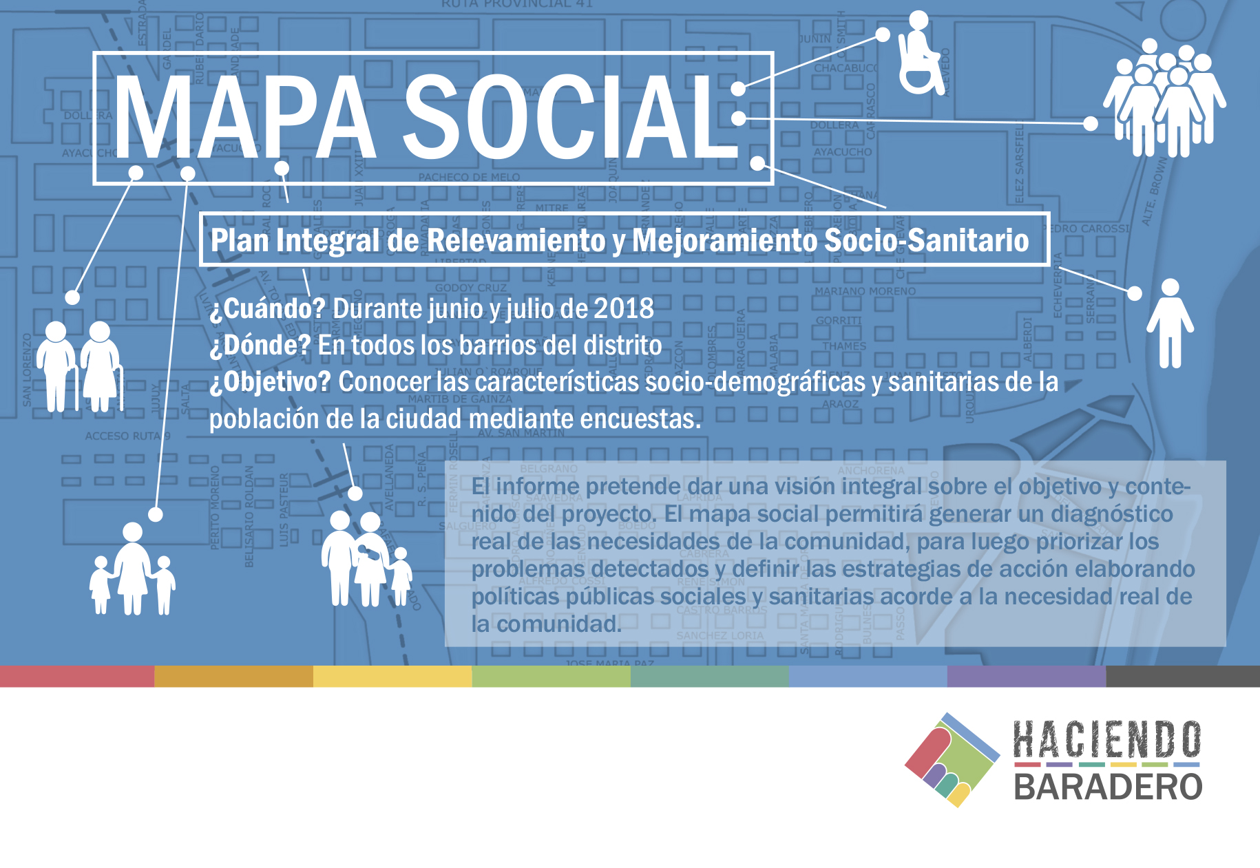 El municipio realizará un Plan Integral de Relevamiento y Mejoramiento Socio-Sanitario