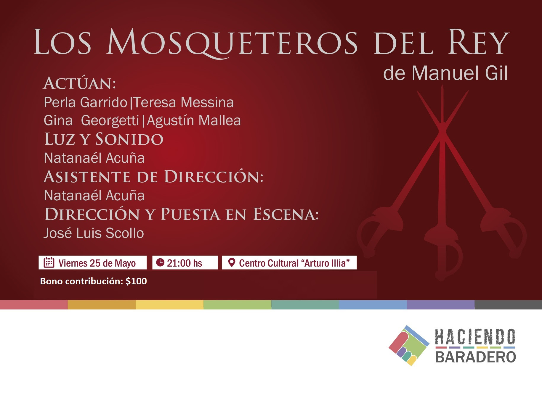 Obra teatral: Los Mosqueteros del Rey
