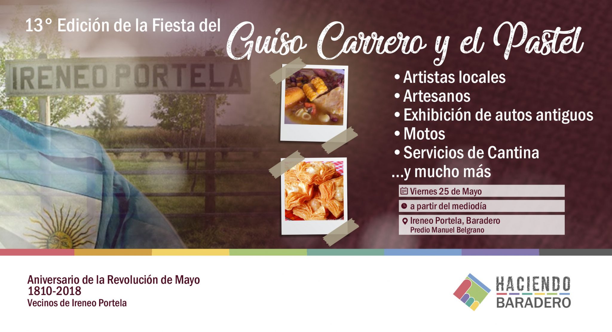 13° Fiesta del Guiso Carrero y el Pastel