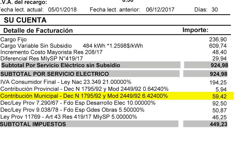 Las distribuidoras eléctricas ya no podrán cobrar tasas ni adicionales en las facturas