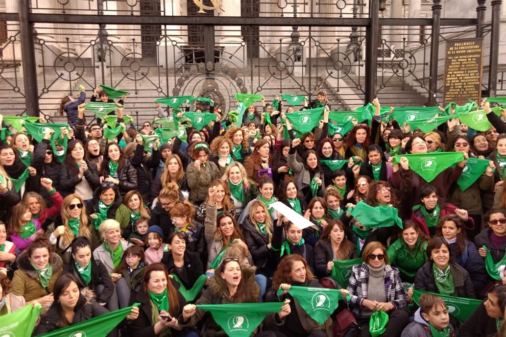 En la marcha por el tercer aniversario de Ni Una Menos, el aborto fue el principal reclamo