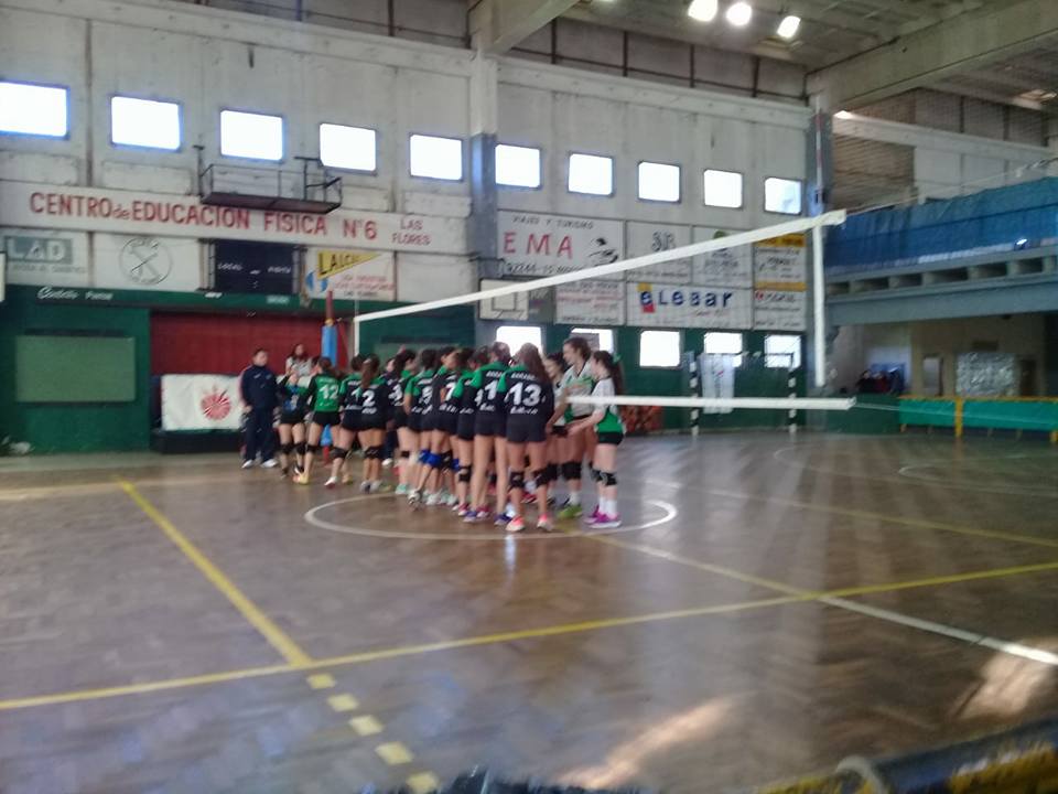 Voley Municipal en Las Flores