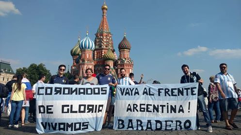 Baradero esta presente en Moscú