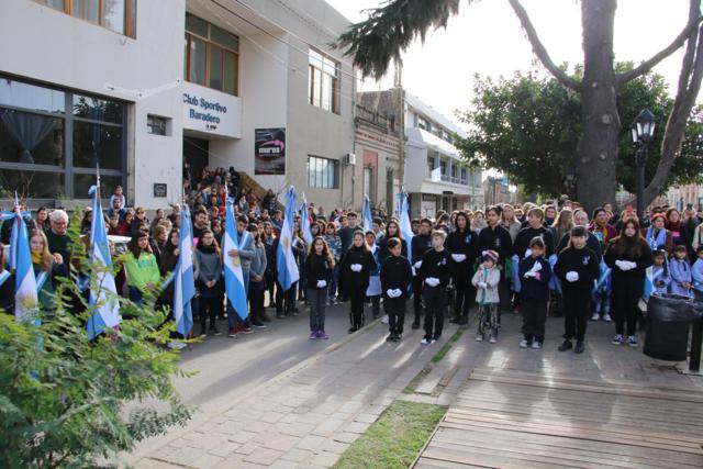 Acto Día de la Bandera.