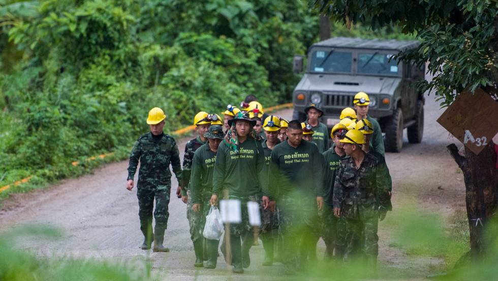 Ocho a salvo: el plan de rescate de los niños tailandeses avanza a marchas forzadas
