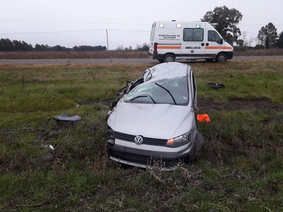 Accidente fatal en el KM 28 de la Ruta 191: Murió un efectivo policial de 27 años
