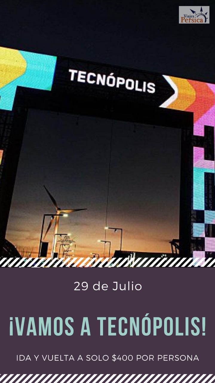 Mañana domingo viajá a Tecnólopolis!