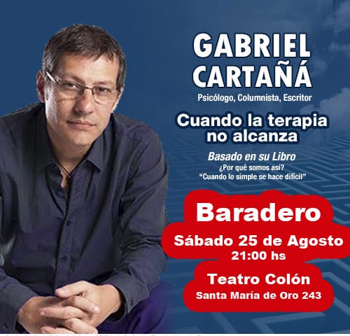 Gabriel Cartañá en el Colón.