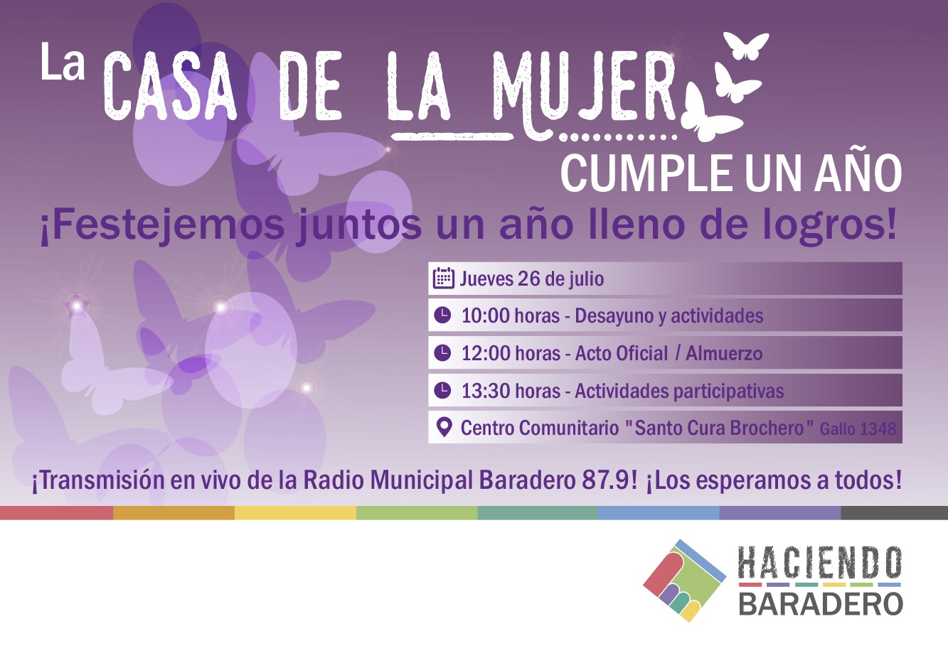 La Casa de la Mujer festeja su primer aniversario