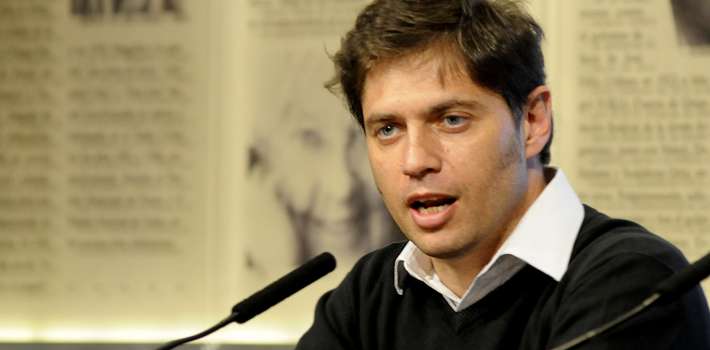 Axel Kicillof en Baradero el viernes 13