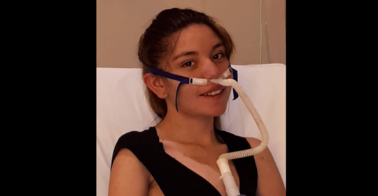 Sampedrina de 15 años necesita trasplante bipulmonar