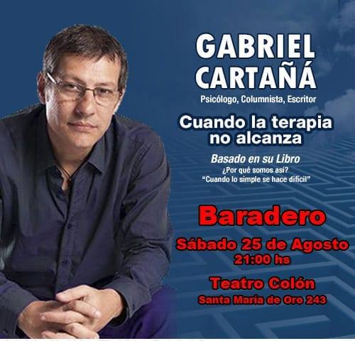 Gabriel Cartañá en Baradero